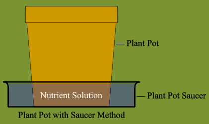 Hydroculture - Pot and Saucer